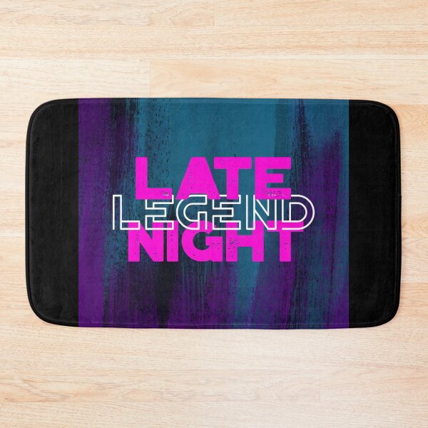 Item preview, Late Night Legend Water Color - Underdog Quirky Witty Funny Cool Minimalist Typography designed and sold by GraTEEtude.