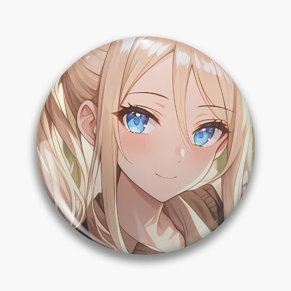 Item preview, Ai Hayasaka Kaguya Sama Love Is War Sunlit Blonde Ponytail Charm designed and sold by TanglenRabbit.