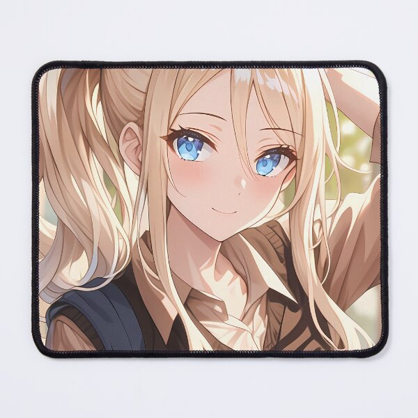 Item preview, Ai Hayasaka Kaguya Sama Love Is War Sunlit Blonde Ponytail Charm designed and sold by TanglenRabbit.