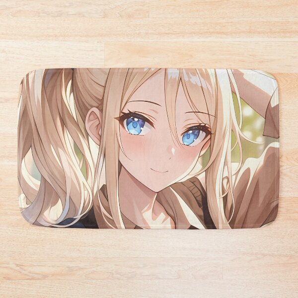 Item preview, Ai Hayasaka Kaguya Sama Love Is War Sunlit Blonde Ponytail Charm designed and sold by TanglenRabbit.