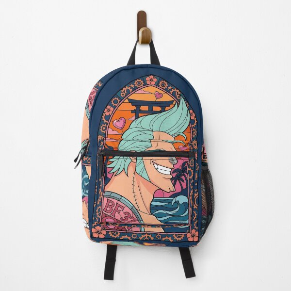 Item preview, Franky One Piece Sunset Tropical Stained Glass designed and sold by mildaclairmo.