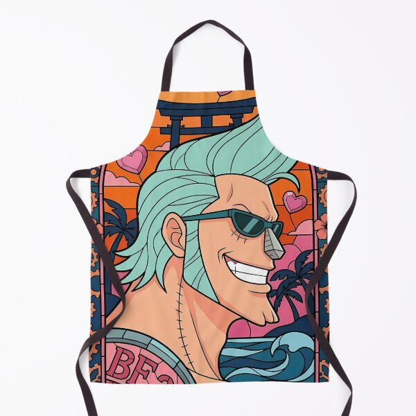 Artikelvorschau, Franky One Piece Sunset Tropical Buntglas entworfen und verkauft von mildaclairmo.