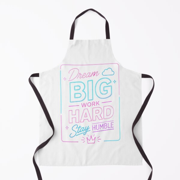 Item preview, Neon Glow Motivational Quote Poster – Dream Big Work Hard Stay Humble Typography Design designed and sold by Sanika arts .