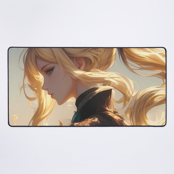 Item preview, Jean Genshin Impact Golden Field Sunrise Blonde Hair Noble Fantasy designed and sold by TanglenRabbit.