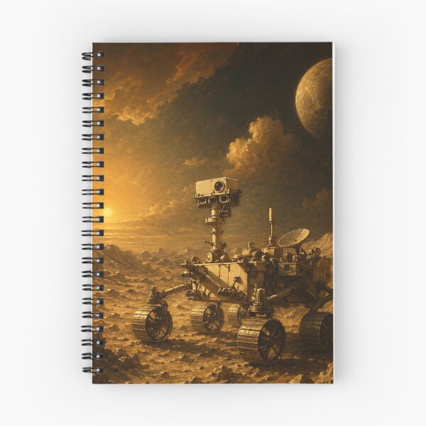 Item preview, Renaissance Moon Rover – Vintage Space Art with Dramatic Chiaroscuro Lighting designed and sold by BlairWynne.