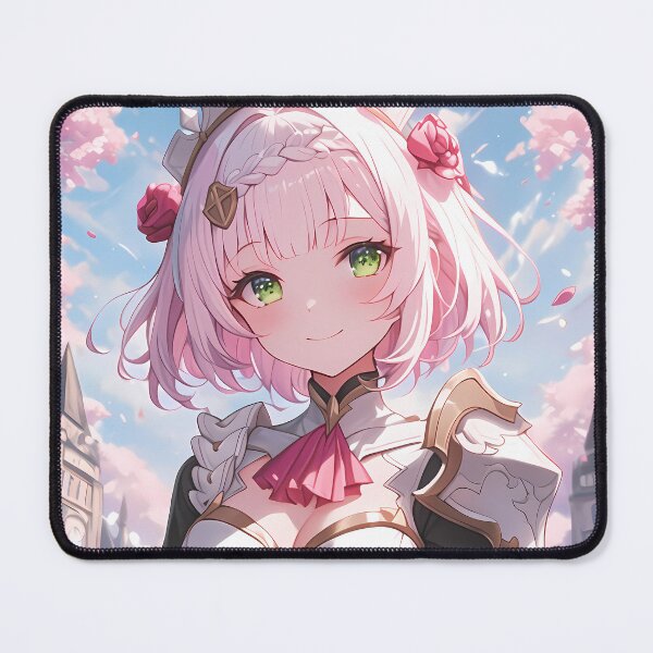 Item preview, Noelle Genshin Impact Knight Maid Cherry Blossoms Pastel Sunshine designed and sold by TanglenRabbit.