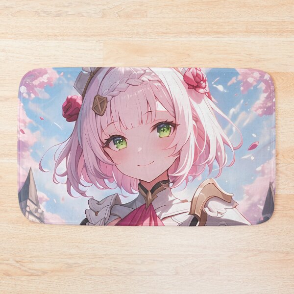 Item preview, Noelle Genshin Impact Knight Maid Cherry Blossoms Pastel Sunshine designed and sold by TanglenRabbit.