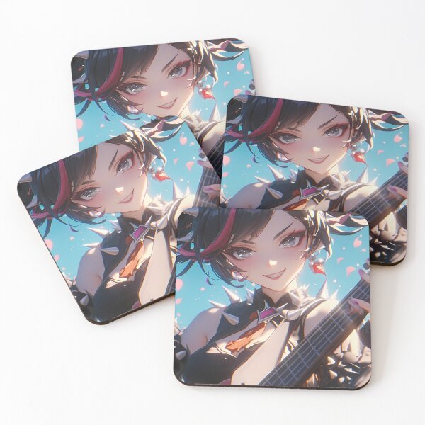 Item preview, Xinyan Genshin Impact Rock Star Sakura Spotlight designed and sold by TanglenRabbit.