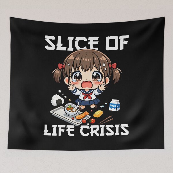 Item preview, ANIME - SLICE OF LIFE CRISIS designed and sold by KEF Custom.