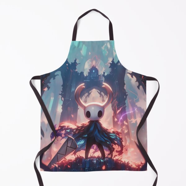 Item preview, Hollow Knight Hollow Knight Mask Ruins Dreamy Dark Fantasy Blue Glow designed and sold by TanglenRabbit.
