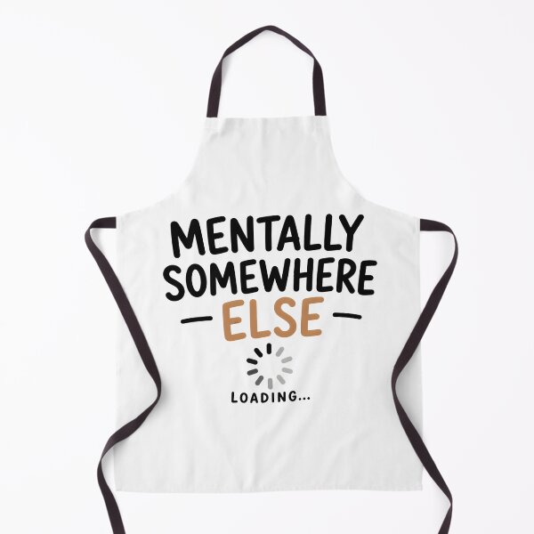 Item preview, Mentally Somewhere Else – Funny Introvert Quote designed and sold by TheLazyVibe.