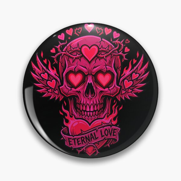 Item preview, Love Skull – Dark Romance Fusion designed and sold by RH Design Lab.