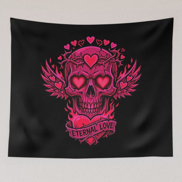 Item preview, Love Skull – Dark Romance Fusion designed and sold by RH Design Lab.