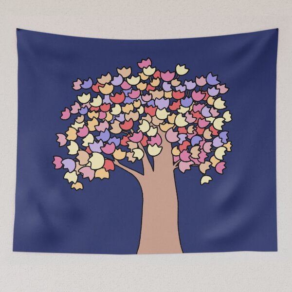 Item preview, Pastel Flower Tree designed and sold by ubborn.