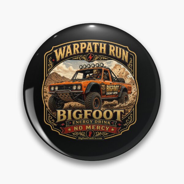 Item preview, Warpath Run Off-Road Bigfoot Energy Drink designed and sold by Bigfoot Fuel Co.