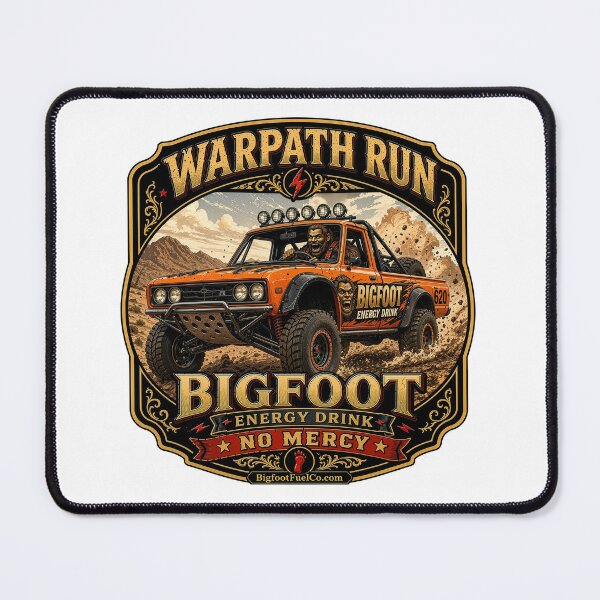 Item preview, Warpath Run Off-Road Bigfoot Energy Drink designed and sold by Bigfoot Fuel Co.