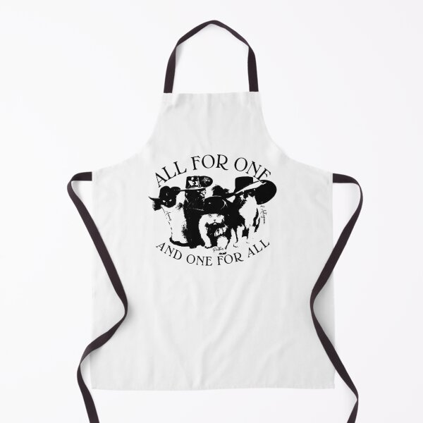 Item preview, ALL FOR ONE THREE MUSKETEERS DUMAS CATS designed and sold by Madjack Tees Kiwi SuperStore.