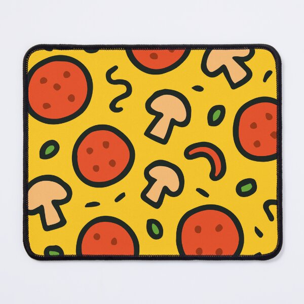 Item preview, Retro Pizza Doodle Art - Vibrant Cartoon Food Illustration designed and sold by Greemo03.