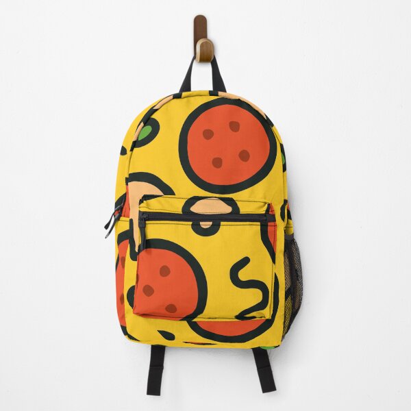 Item preview, Retro Pizza Doodle Art - Vibrant Cartoon Food Illustration designed and sold by Greemo03.