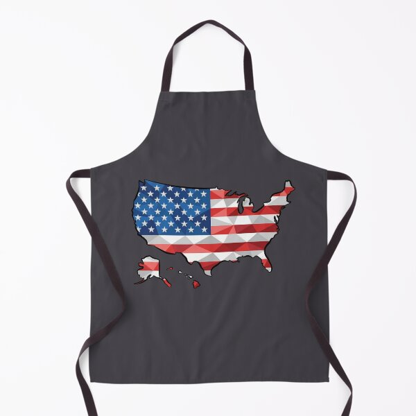 Item preview, USA Map and Flag Modern Art designed and sold by MeldMerch Map & Flag Co..