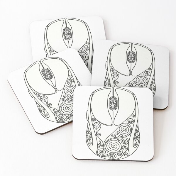 Item preview, Minimal Line Art-Mouse designed and sold by DinsignStudio.