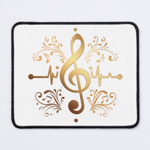 Item preview, Musical Treble Heartbeat designed and sold by Eclectic Monkey.