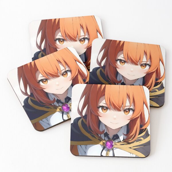 Item preview, Colette Loire Wistoria Wand and Sword Bright Orange Hair Portrait designed and sold by 108Recordings.