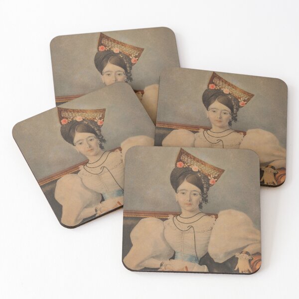 Item preview, Vintage Art Reproduction: Doña Lucia Carranza de RodrÍguez Orey designed and sold by The Real Victorian.