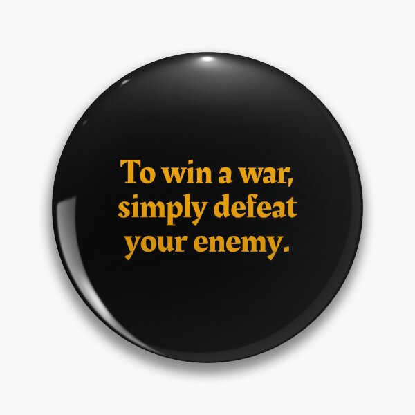 Item preview, To win a war simply defeat your enemy - Don Tzu designed and sold by mr-k-store.