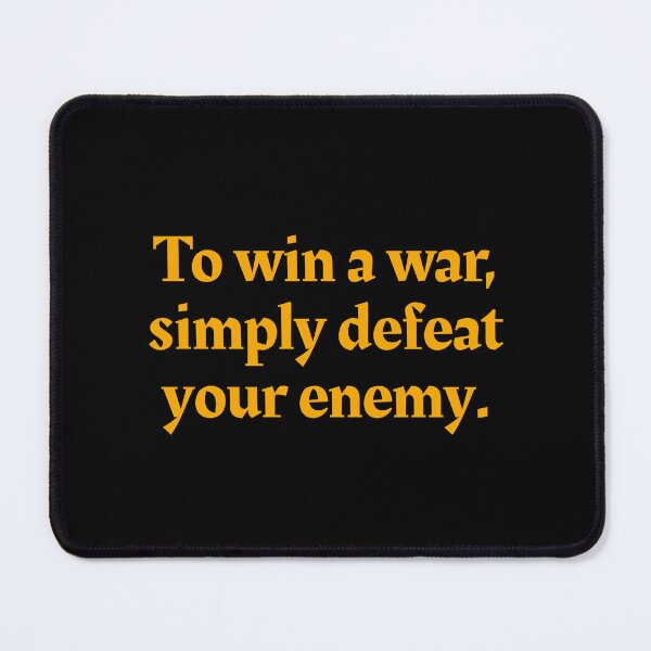 Item preview, To win a war simply defeat your enemy - Don Tzu designed and sold by mr-k-store.