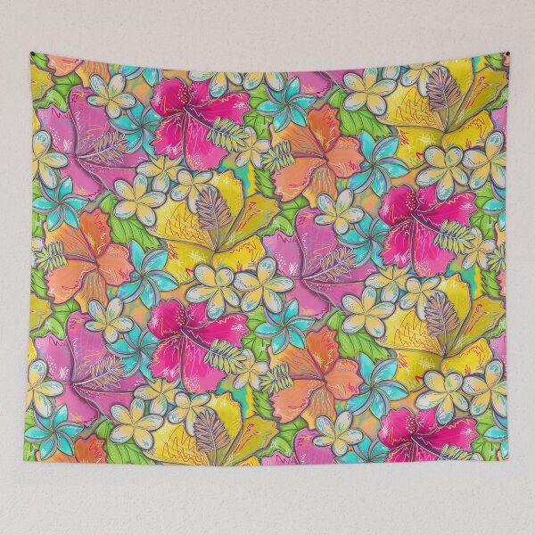 Item preview, Neon Jungle Bloom - Funky Florals designed and sold by melanie4816.