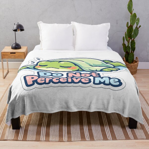 Item preview, Do Not Perceive Me Frog Sticker – Dramatic Face-Down Frog designed and sold by InkWanderStudio.