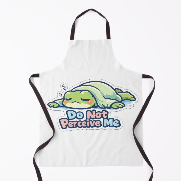 Item preview, Do Not Perceive Me Frog Sticker – Dramatic Face-Down Frog designed and sold by InkWanderStudio.