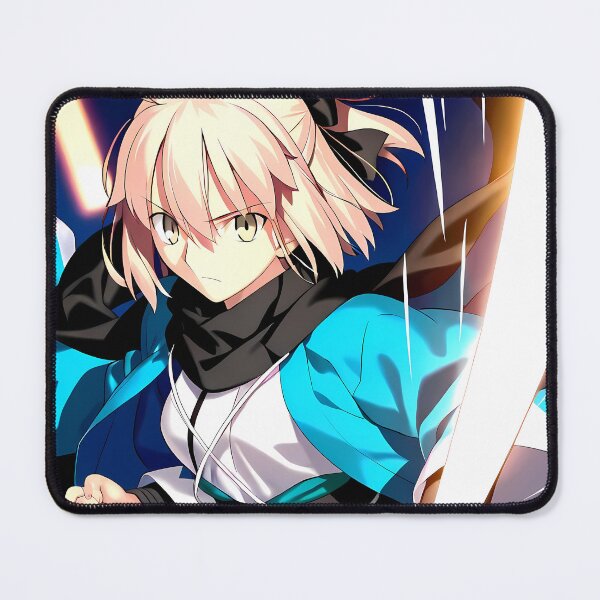 Item preview, Sakura Saber Okita Souji Fate Grand Order Anime Girl Action Japan designed and sold by 108Recordings.