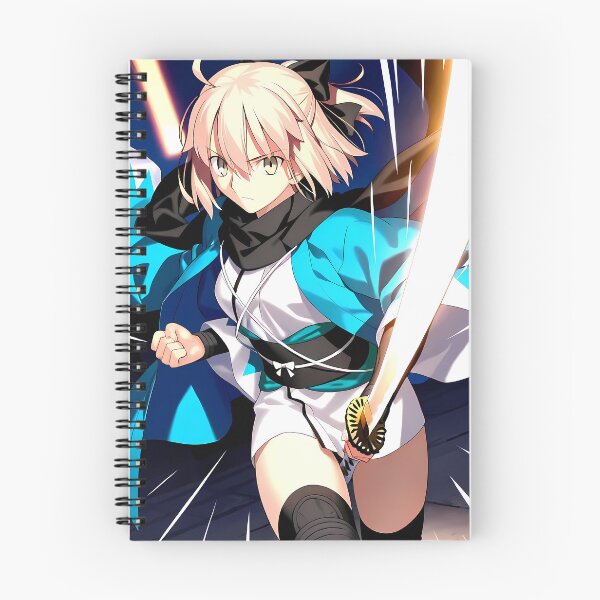 Item preview, Sakura Saber Okita Souji Fate Grand Order Anime Girl Action Japan designed and sold by 108Recordings.