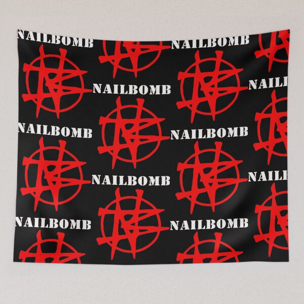 Item preview, Nailbomb Band Logo designed and sold by trueliving101.