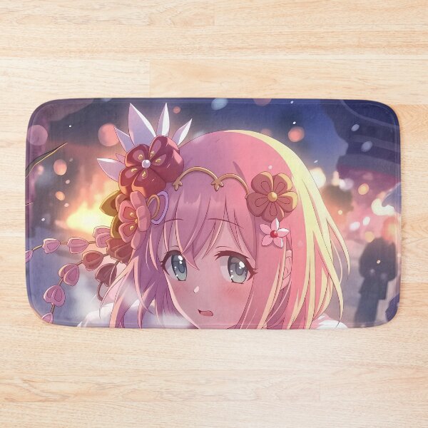 Item preview, Yui Winter Blossom Kimono Princess Connect Game Anime Girl designed and sold by 108Recordings.