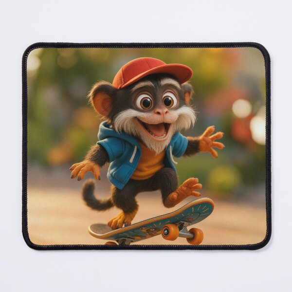 Item preview, Skater Tamarin Monkey designed and sold by Sillytoe.