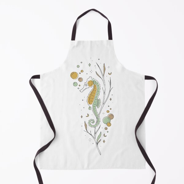 Item preview, Mystical Celestial Seahorse and Ocean Bubbles Art designed and sold by BestChoiceService.