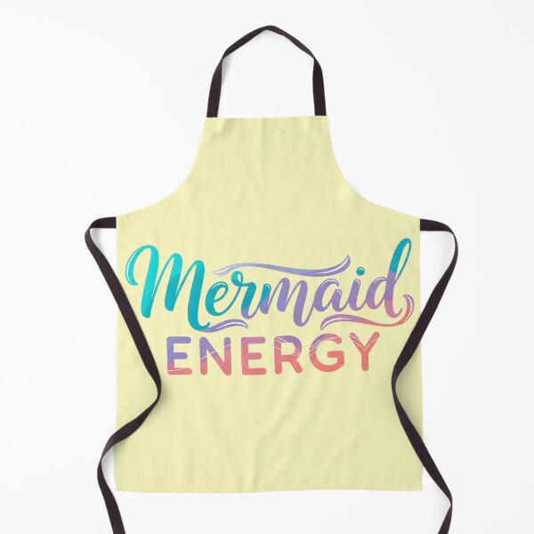 Item preview, Mermaid Energy – Playful Ocean Typography Design designed and sold by Sea Gem.