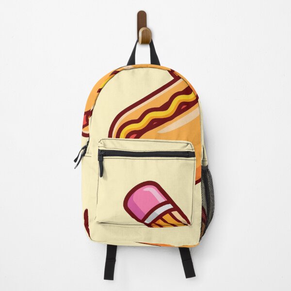 Item preview, hotdog-pencil-cartoon-vector-icon-illustration-food-object-icon-isolated-flat-vector designed and sold by hjian8219.