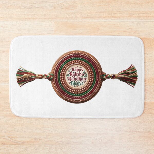 Item preview, Happy Raksha Bandhan Bhaiya Traditional Brother Rakhi designed and sold by Digital Duniyah.