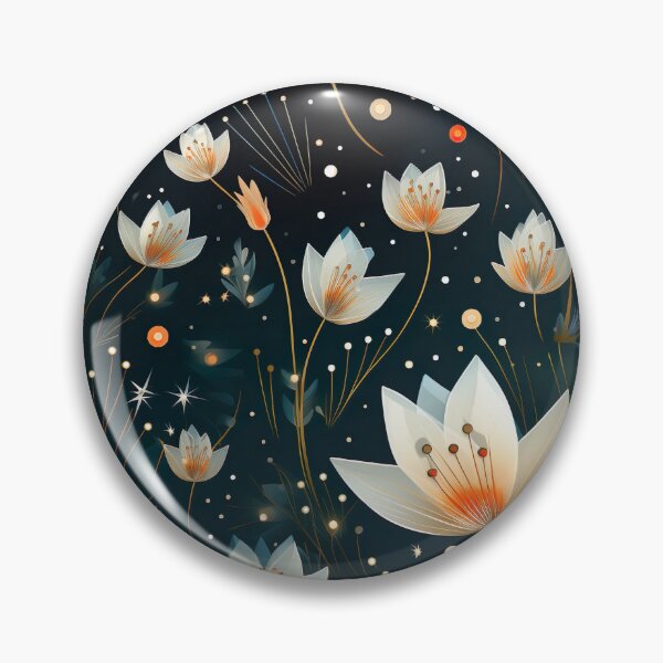 Item preview, Floral Tulip Dark Seamless Pattern designed and sold by Leylita Design.