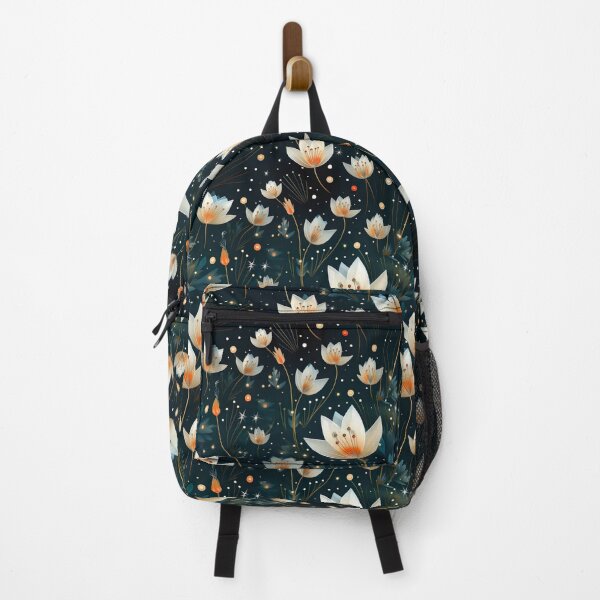 Item preview, Floral Tulip Dark Seamless Pattern designed and sold by Leylita Design.