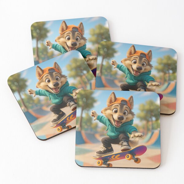 Item preview, Skater Tamaskan designed and sold by Sillytoe.