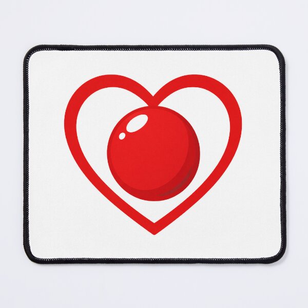 Item preview, Red nose day | Wear Red Awareness Design | Minimal Red Nose Heart Graphic | Support Infant Safety Australia | Simple Charity Style Art designed and sold by Dimu Co..
