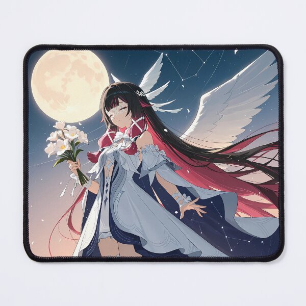 Item preview, Columbina Genshin Impact Moonlit Angel Wings Twilight Bouquet designed and sold by 108Recordings.