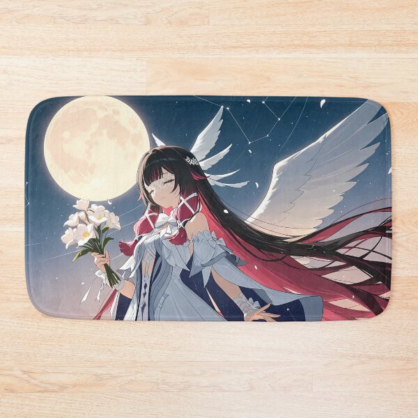 Item preview, Columbina Genshin Impact Moonlit Angel Wings Twilight Bouquet designed and sold by 108Recordings.