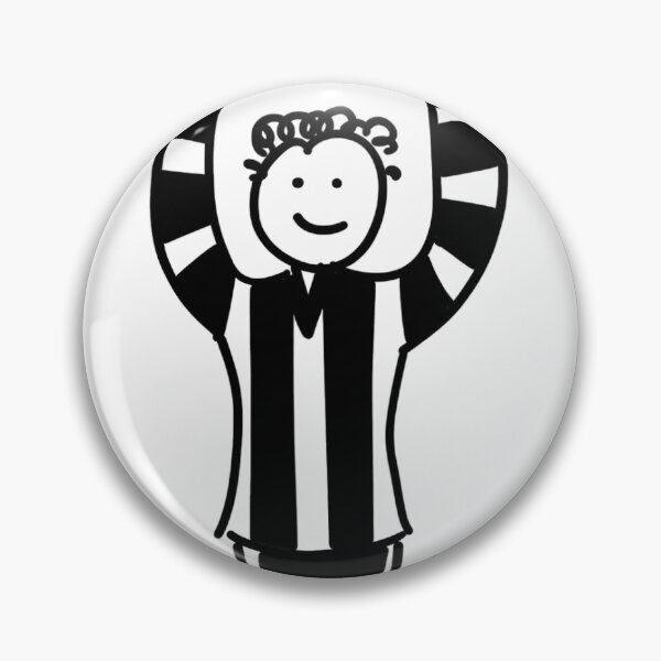 Item preview, Collingwood Magpies Footy Man designed and sold by Luke Foran Sports Art.