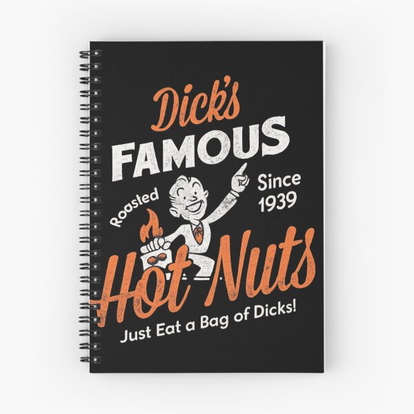 Item preview, Dick's Famous Hot Nuts Funny Adult Humor Vintage Snack Parody designed and sold by Dujosufot.